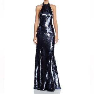 NWT Sachin + Babi Sequin Maxi Dress (Color- Midnight)